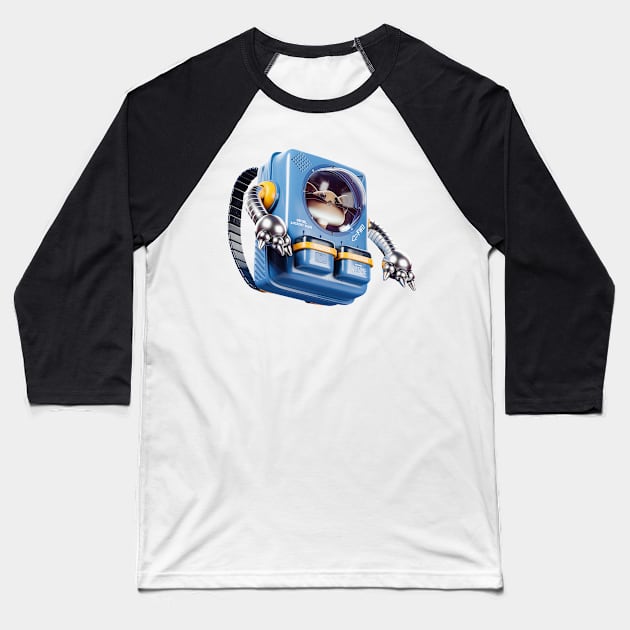 Backpack Spaceship for Cat Baseball T-Shirt by HenrisKas